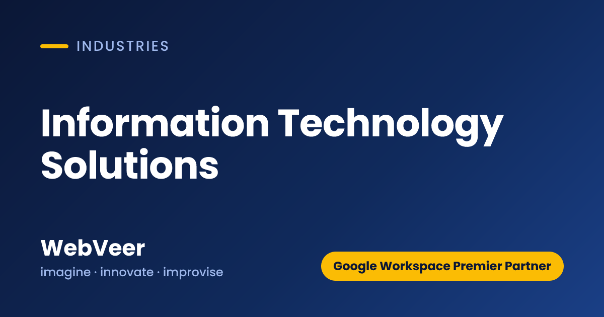 Information Technology Solutions | WebVeer